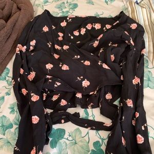 Brandy Melville Floral Coco Wrap